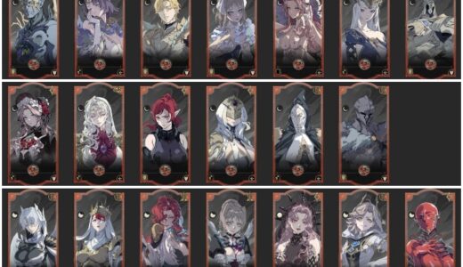 【シルバーアンドブラッド】海外Tier表
